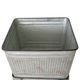 A & B Home Silver Tub on Stand-2