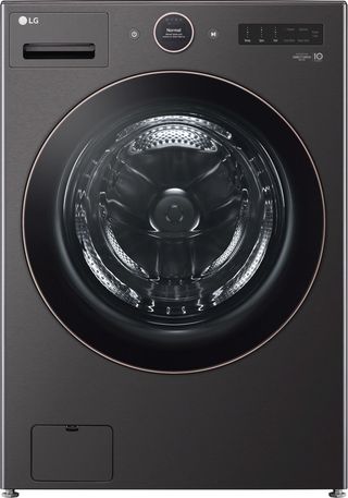 LG 5 Cu. Ft. Black Steel Front Load Washer