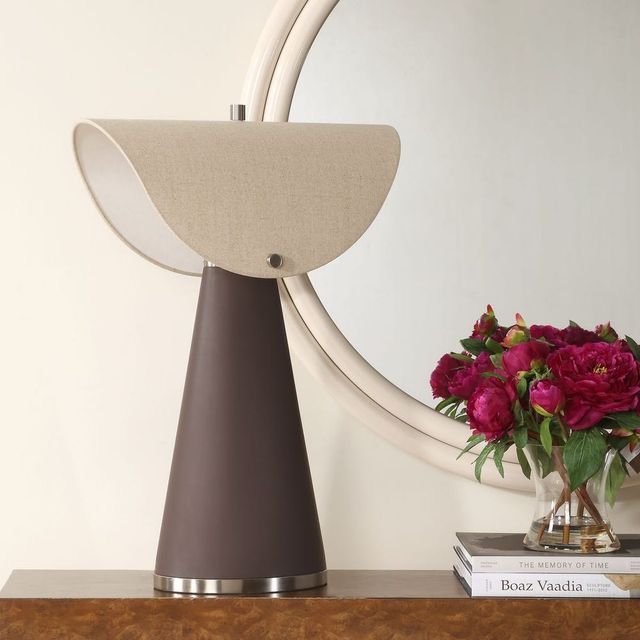 Uttermost® Conover Chocolate Brown Modern Table Lamp-1