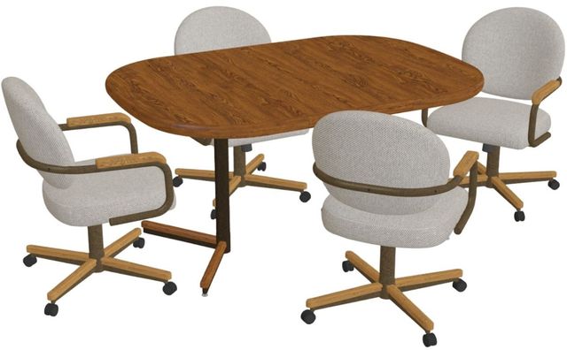 Chromcraft™ Customizable Chambers Carlisle 5-Piece Dining Set-0