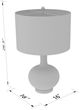 Surya Emma Champagne Table Lamp-4