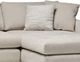 Stylus® Furniture Holmes 2-Piece Mink Champagne Right-Arm Facing Sectional and Chaise-1
