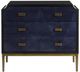 Currey & Company Kallista Dark Sapphire Blue Chest-0