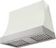 AGA Marquee 36" White Wall Mounted Range Hood with Brushed Nickel Trim-0