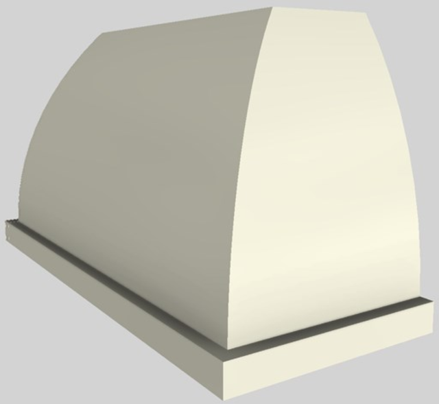 Vent-A-Hood® Designer Series 54" Biscuit Wall Mounted Range Hood-1