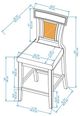 Linon Duncan Brown Counter Stool-2