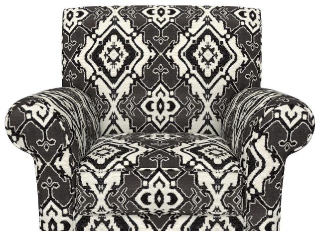 Corinthian Furniture Becall Cindersmoke Accent Chair-1