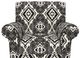 Corinthian Furniture Becall Cindersmoke Accent Chair-1
