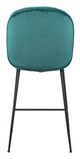 Zuo® Miles Green Counter Chair-3