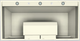 Vent-A-Hood® Designer Series 48" Biscuit Wall Mounted Range Hood-3
