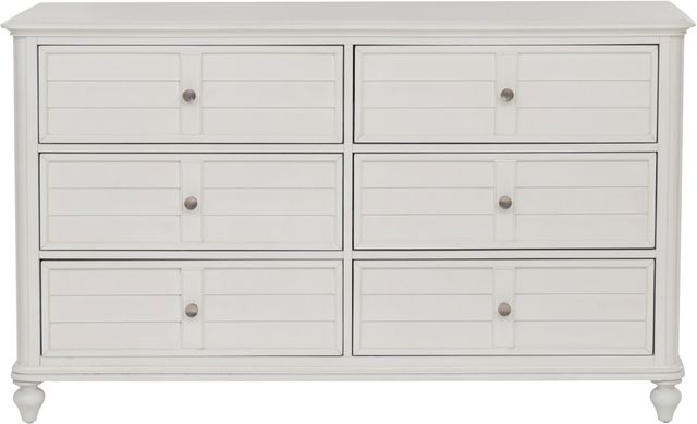 Powell® Naples Antique White Dresser-3