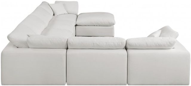 Meridian Furniture Comfy 7-Piece Cream Modular Sectional-3