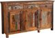Coaster® Henry Reclaimed Wood 3-Door Accent Cabinet-0