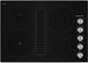 KitchenAid® 30" Black Electric Downdraft Cooktop with 4 Elements-0