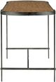 Hammary® Olmsted Rustic Oak Oval Counter Table with Black Base-3