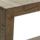 Classic Home Troy Suede Brown Console Table-4