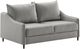 Luonto Furniture Ethos Oliver Queen Sleeper Loveseat-2