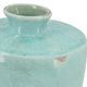 A & B Home Bright Blue Glaze Terracotta Vase-4