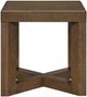 Bernards Flint Brown End Table-2