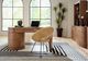 aspenhome® Caden Spiced Caramel 64'' Single Pedestal Desk-1