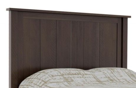 Country View Woodworking Customizable Cheyenne Brown Maple 83" King Panel Bed with Storage Footboard-1
