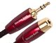 AudioQuest® Golden Gate 3.5mm Male to 3.5mm Female Interconnect Analog Audio Cable (5.0 M/16'4")-0