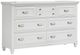 Magnussen Home® Charleston White Dove Dresser with Harbor Gray Mirror-2