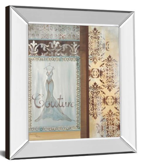 Classy Art Couture by Hamkimipour-Ritter Mirror Framed Wall Art-1