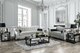 Furniture of America® Marvin Pewter Sofa-1