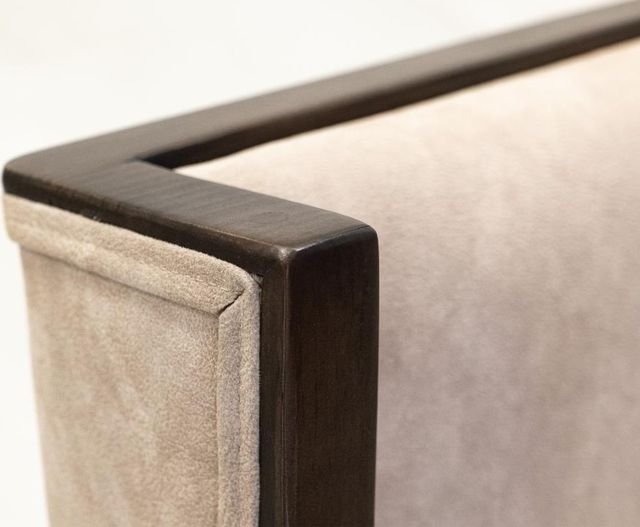 International Furniture Direct Forge Brown/Ivory Upholstered Dining Side Chair-4
