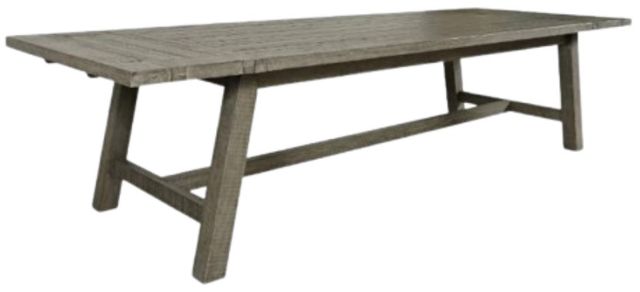 Jofran Inc.Telluride 6-Piece Driftwood Trestle Dining Set-2