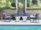 Century® Outdoor Complements Corinthian White Column Side Table-1