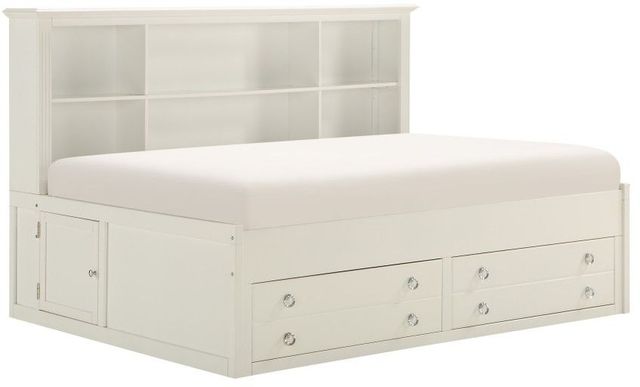 Homelegance® Meghan White Twin Lounge Storage Youth Bed-1
