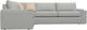 La-Z-Boy® Tahoe Fog Sectional with Custom Layout Options-2