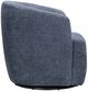 Parker House® Mingle Thatch Blue Swivel Glider Accent Chair-2