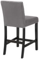 New Classic® Home Furnishings Celeste Espresso/Gray Counter Stool-4