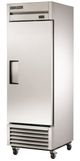 True® Commerical T-Series 27" 23 Cu. Ft. Stainless Steel Reach-In Solid Swing Door Refrigerator with Hydrocarbon Refrigerant-0