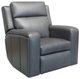 Flexsteel® Milo Gunmetal Gray Power Recliner with Power Headrest and Lumbar-0