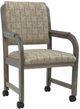 Amish Works Belfry Gray Castered Dining Side Chair-0
