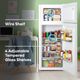 Element 21.3” 7.4 Cu. Ft. White Compact Top Freezer Refrigerator-5