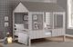 Donco Kids Columbia Gray Two Tone Youth Full Loft Bed-1