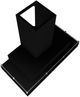 Vent-A-Hood® 42" Black Contemporary Wall Mount Range Hood-2