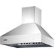 Viking® 5 Series 48" Stainless Steel Chimney Wall Hood-0