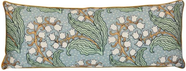 Stylecraft Blue/Green Large Lumbar Designer Pillow-0