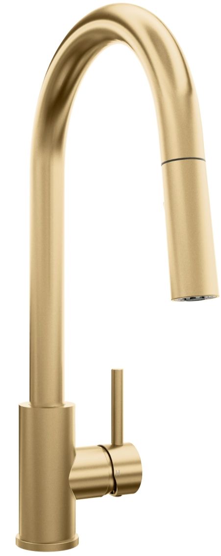 ZLINE Palisades Champagne Bronze Pull Down Single Handle Kitchen Faucet-0