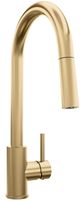 ZLINE Palisades Champagne Bronze Pull Down Single Handle Kitchen Faucet-0
