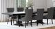 Coaster® Florence 7-Piece Antique Black/Gray Dining Table Set-0