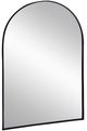 A & B Home Celine Black Arch Wall Mirror-0