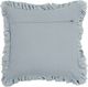 TOV Furniture Alessia Blue Square Throw Pillow-3