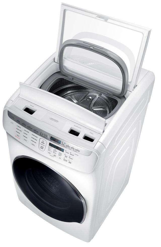 Samsung 5.5 Cu. Ft. White Front Load Washer-3